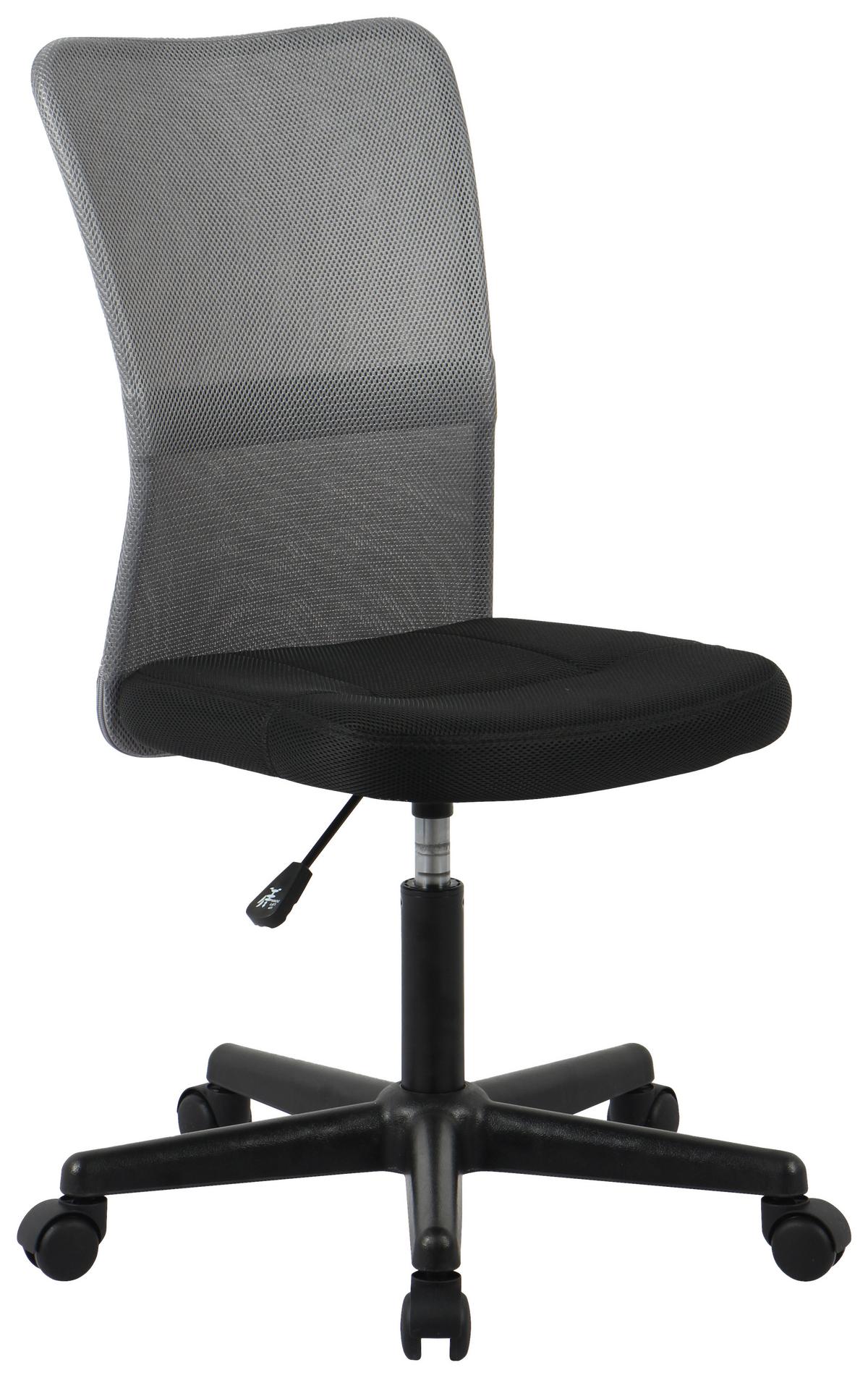 Kimmie Uredska Stolica - siva/crna, Basics, metal/tekstil (44/87,5-98/54cm) - Best Price