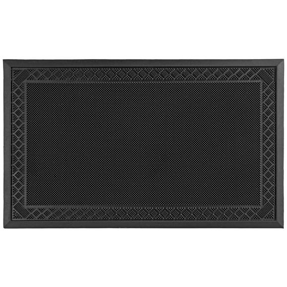 Covoraș Linus - negru, plastic (60/80cm) - Modern Living