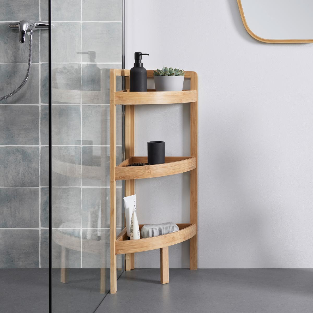 Regal Bonny Naturfarben Bambus - Naturfarben, MODERN, Naturmaterialien (29/85/29cm) - Bessagi Home