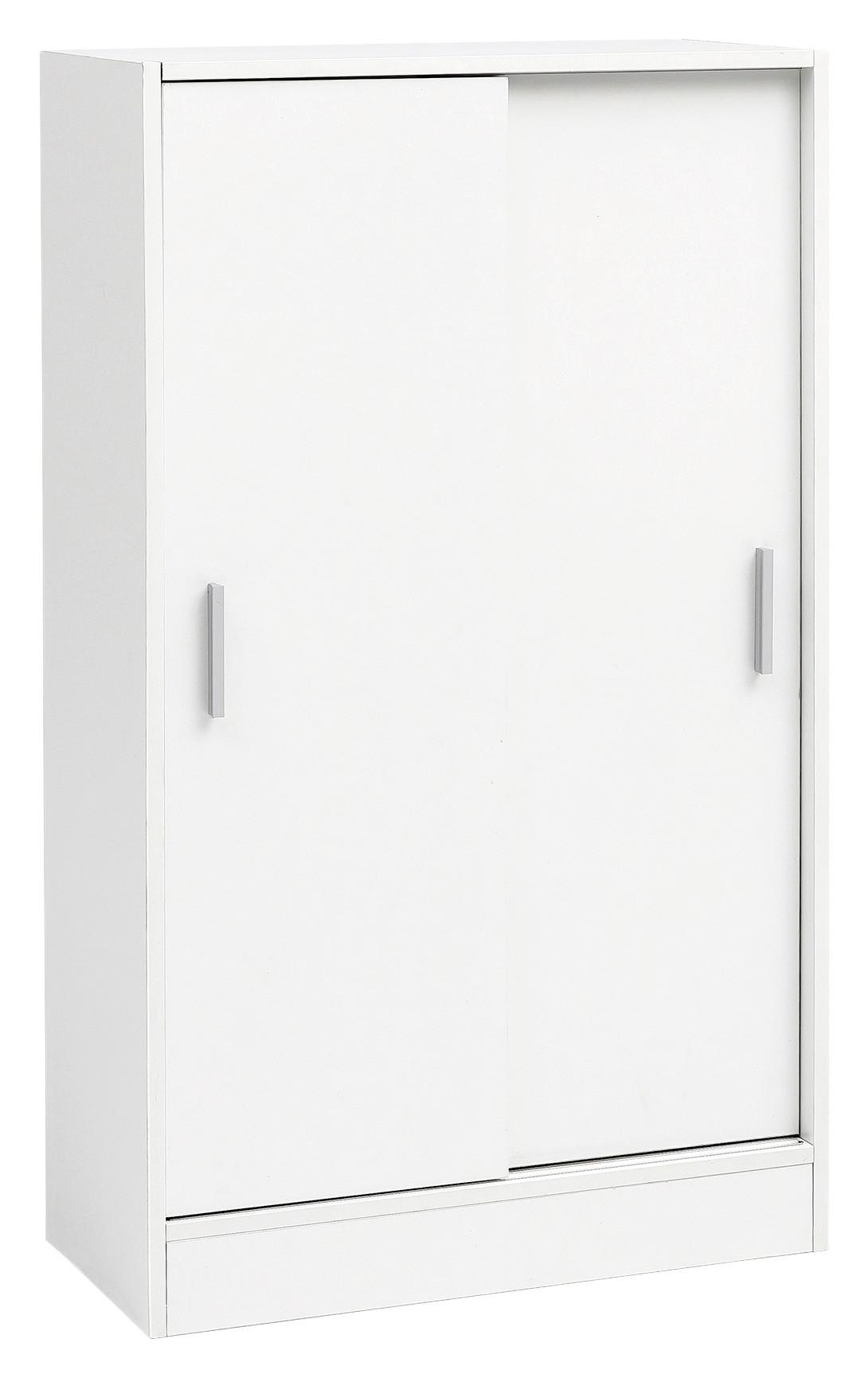 Aktenschrank ca. 60x107,5x28,5 cm Weiß - KONVENTIONELL, Holzwerkstoff (60/107,5/28,5cm) - MID.YOU