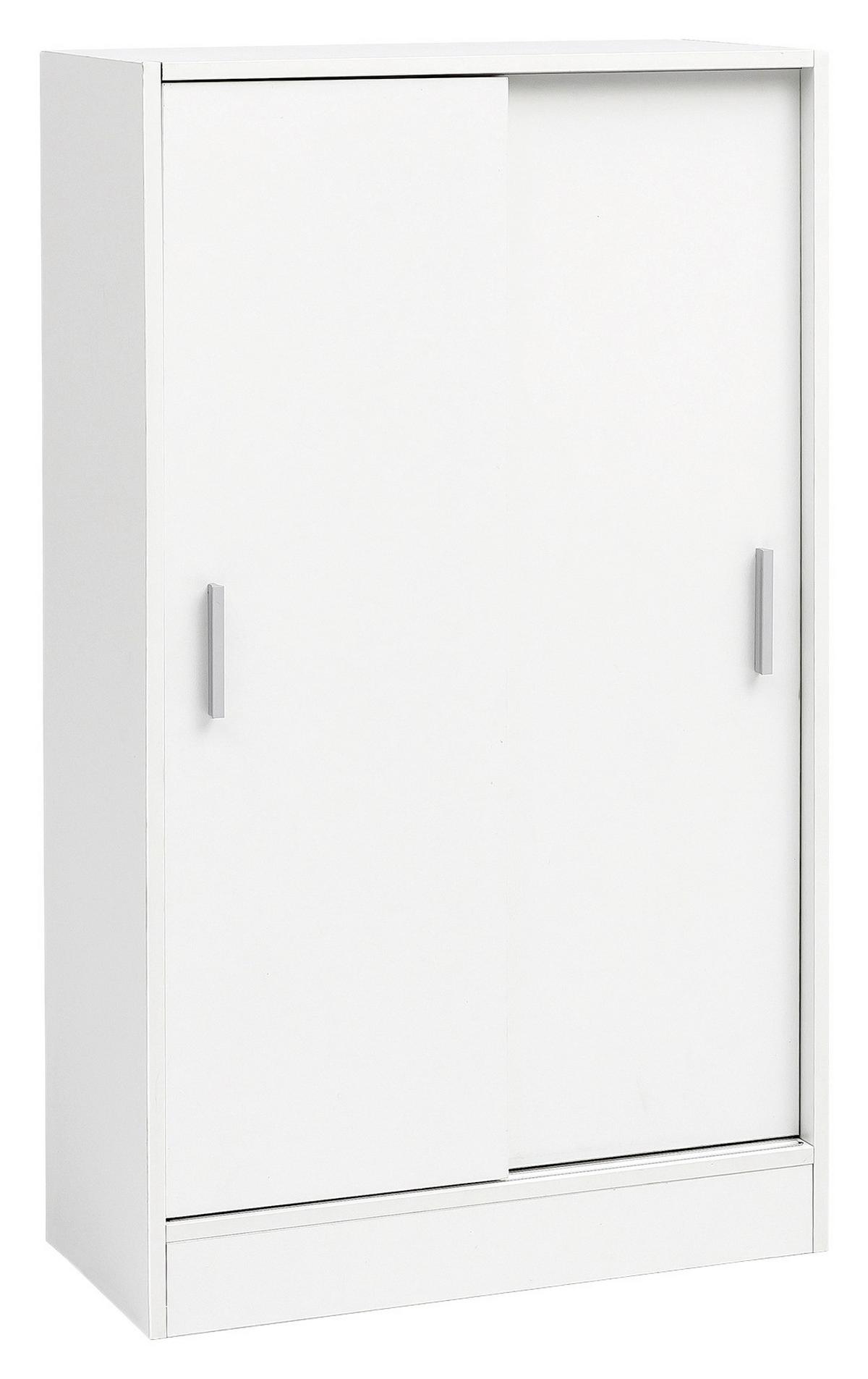 Aktenschrank ca. 60x107,5x28,5 cm Weiß - KONVENTIONELL, Holzwerkstoff (60/107,5/28,5cm) - MID.YOU