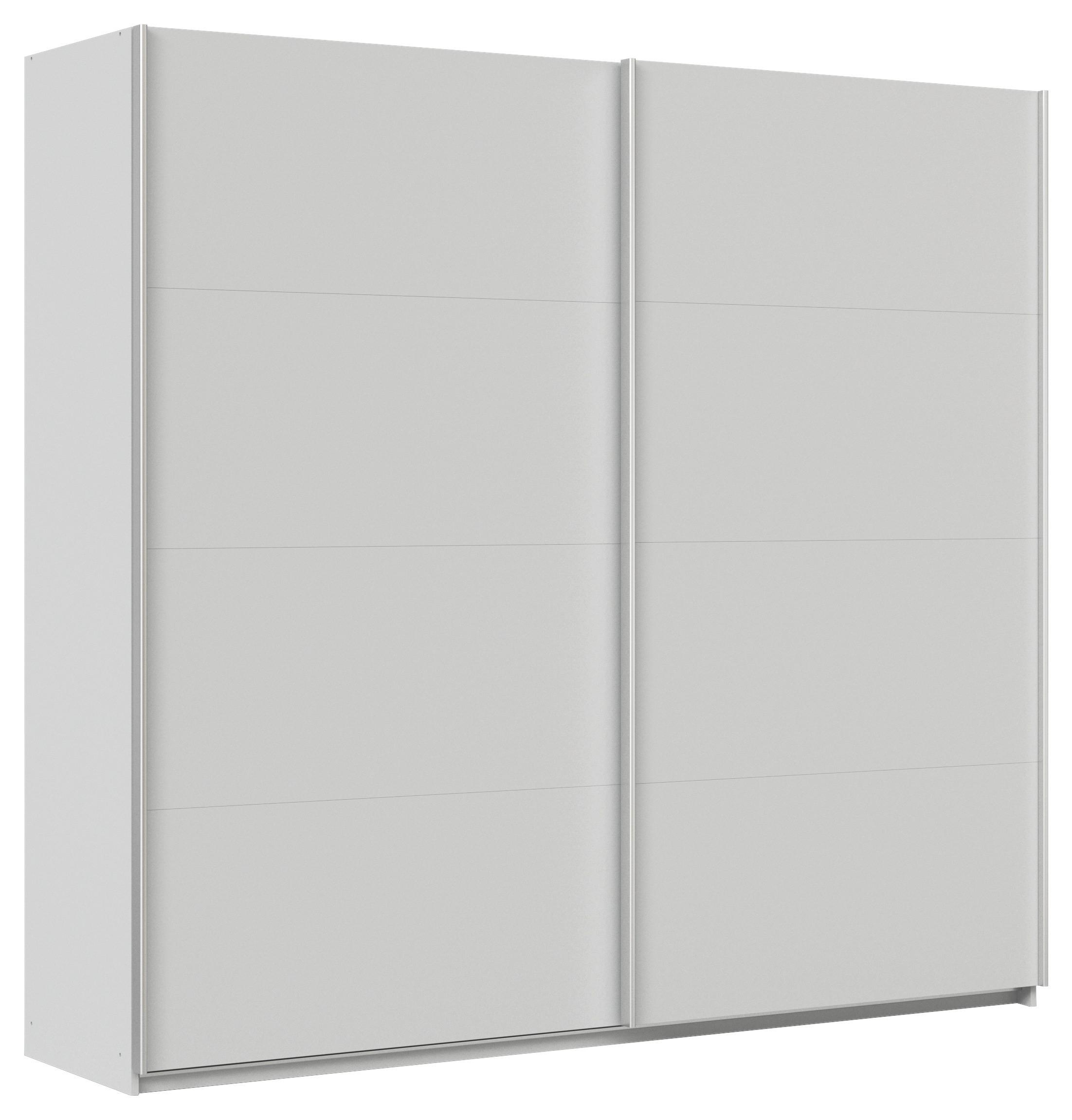 Dulap Usi Culisante Feldkirch - gri deschis, Modern, material pe bază de lemn (225/210/62cm)