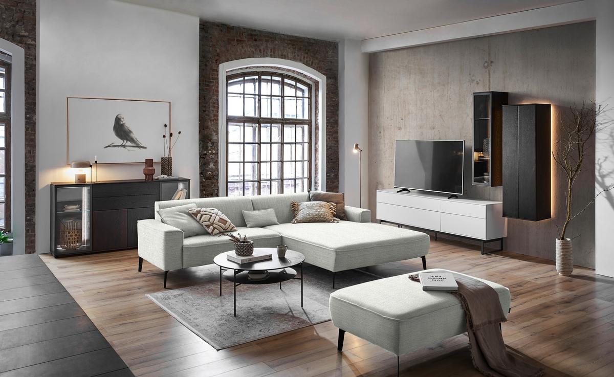 STOLIK KAWOWY FLASH -EXKLUSIV- - czarny, Design, metal/szkło (85/85/41cm) - Novel