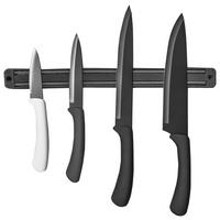Mágnescsík 30 Cm - fekete, műanyag (33cm) - Modern Living