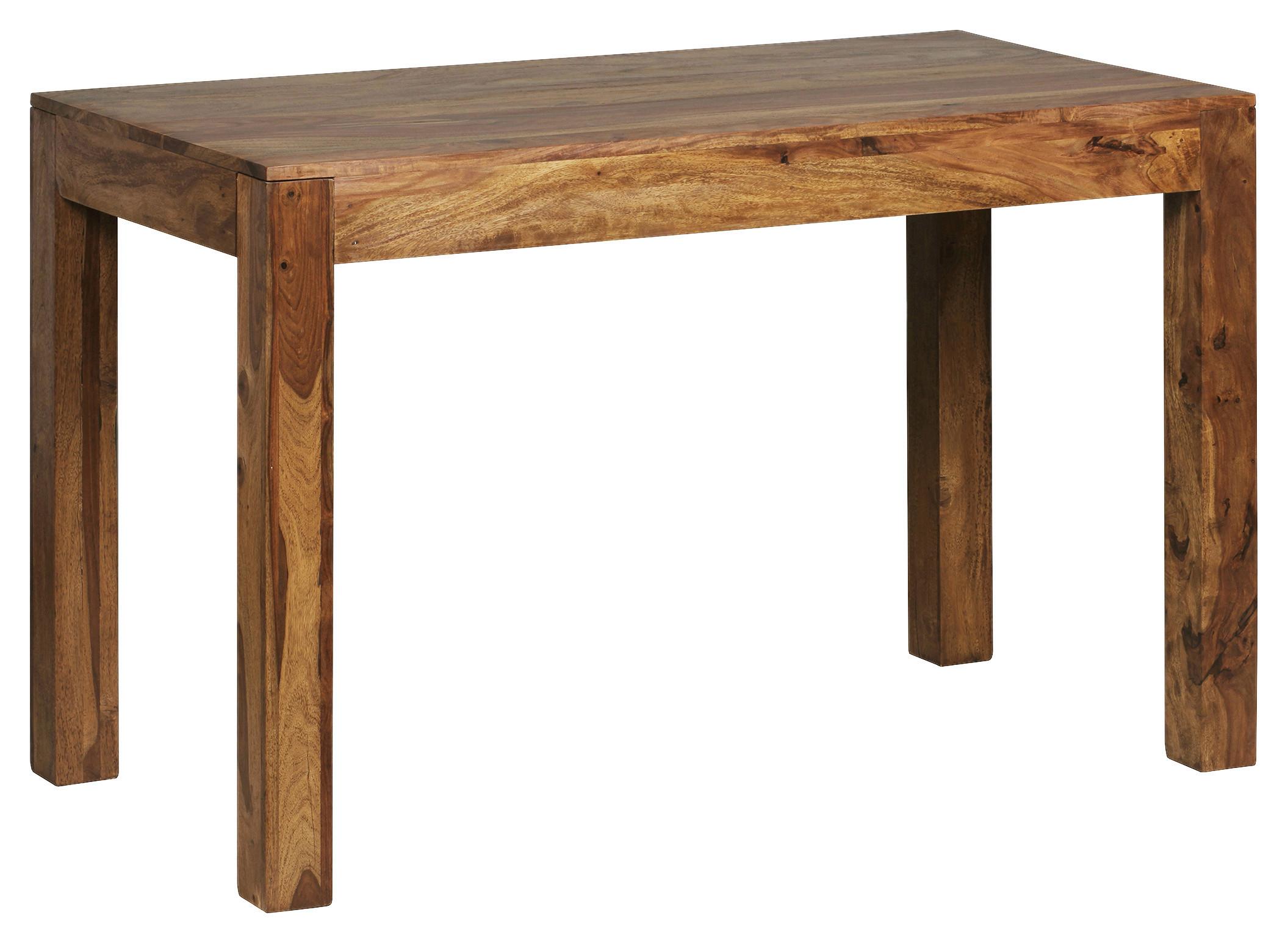 Jedilna Miza Mumbai - barve indijskega rožnega lesa, Moderno, les (120/76/60cm) - MID.YOU
