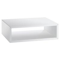 STOLIK NOCNY AKAI - biały, Design, drewno (50/16/41cm) - Hasena