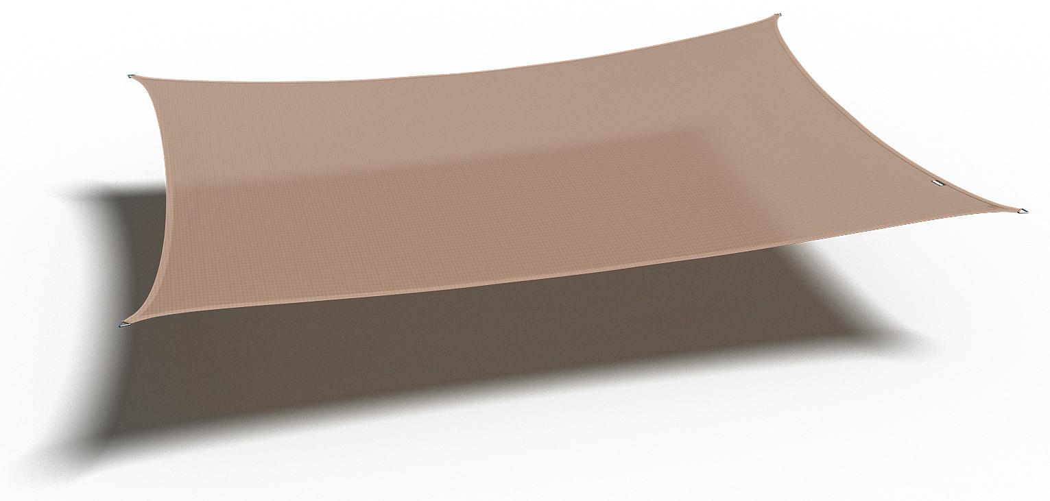 Sonnensegel Coolfit Sandfarben - Sandfarben, MODERN, Kunststoff (300/1/400cm) - Gardenson