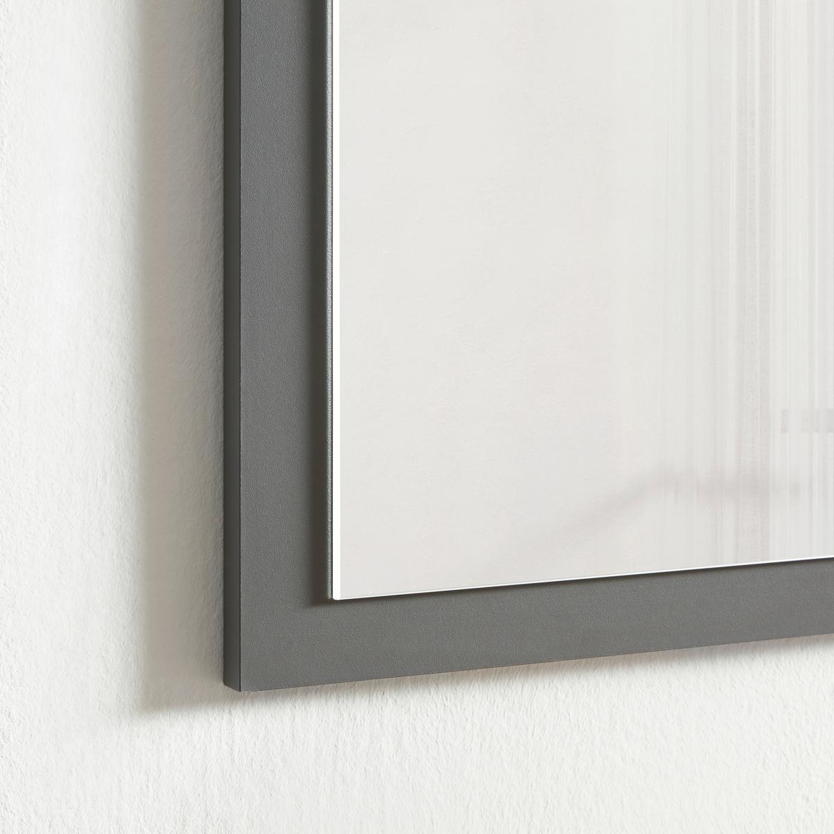 Oglindă CADIX - antracit, Modern, material pe bază de lemn (90/70/2cm) - Modern Living
