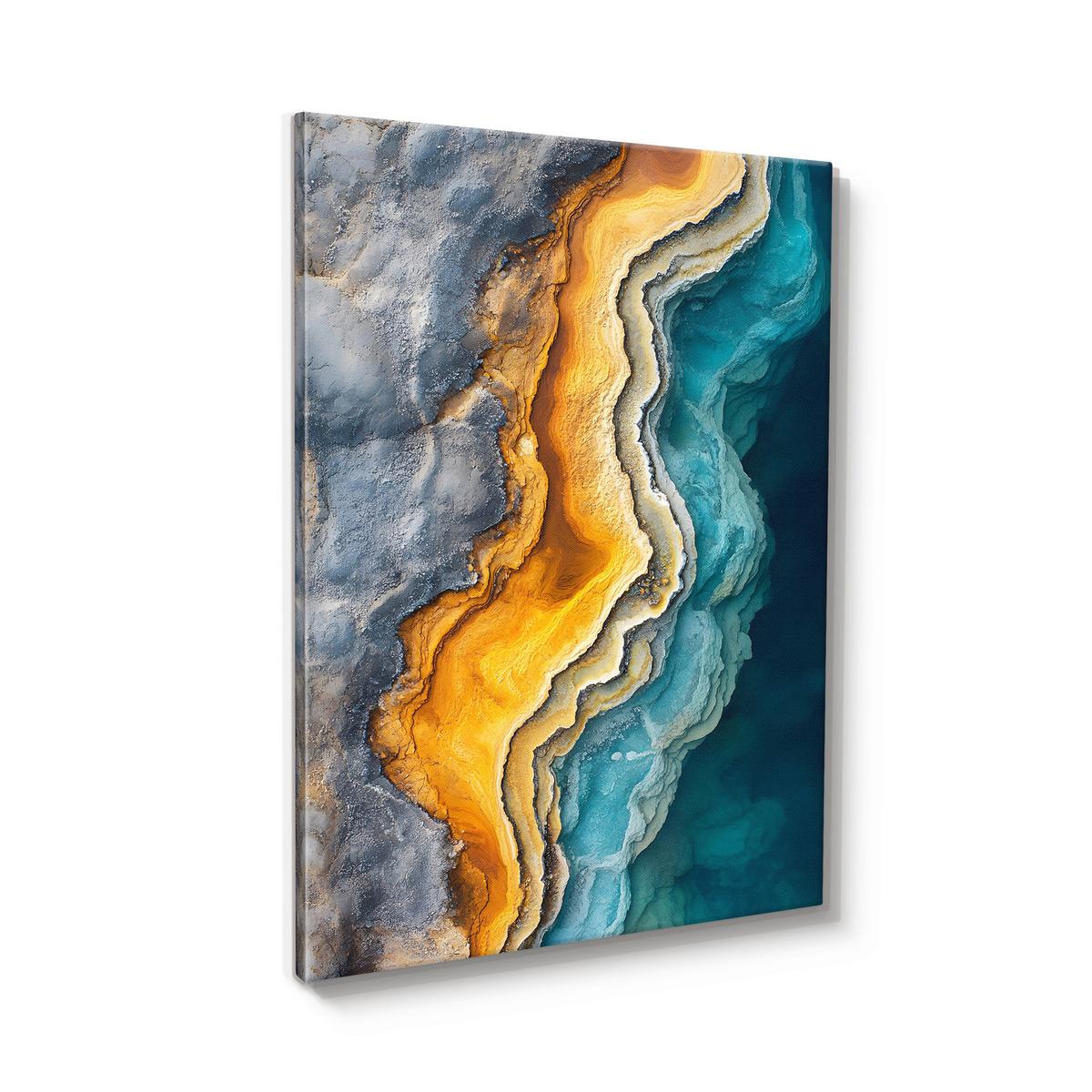 Leinwandbild CA-17020 Multicolor ca. 60x80cm - Multicolor, Basics, Holz/Textil (60/80cm)