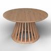 SOFFBORD ENNIO - ekfärgad, Modern, trämaterial/trä (80/40cm) - Bessagi Home
