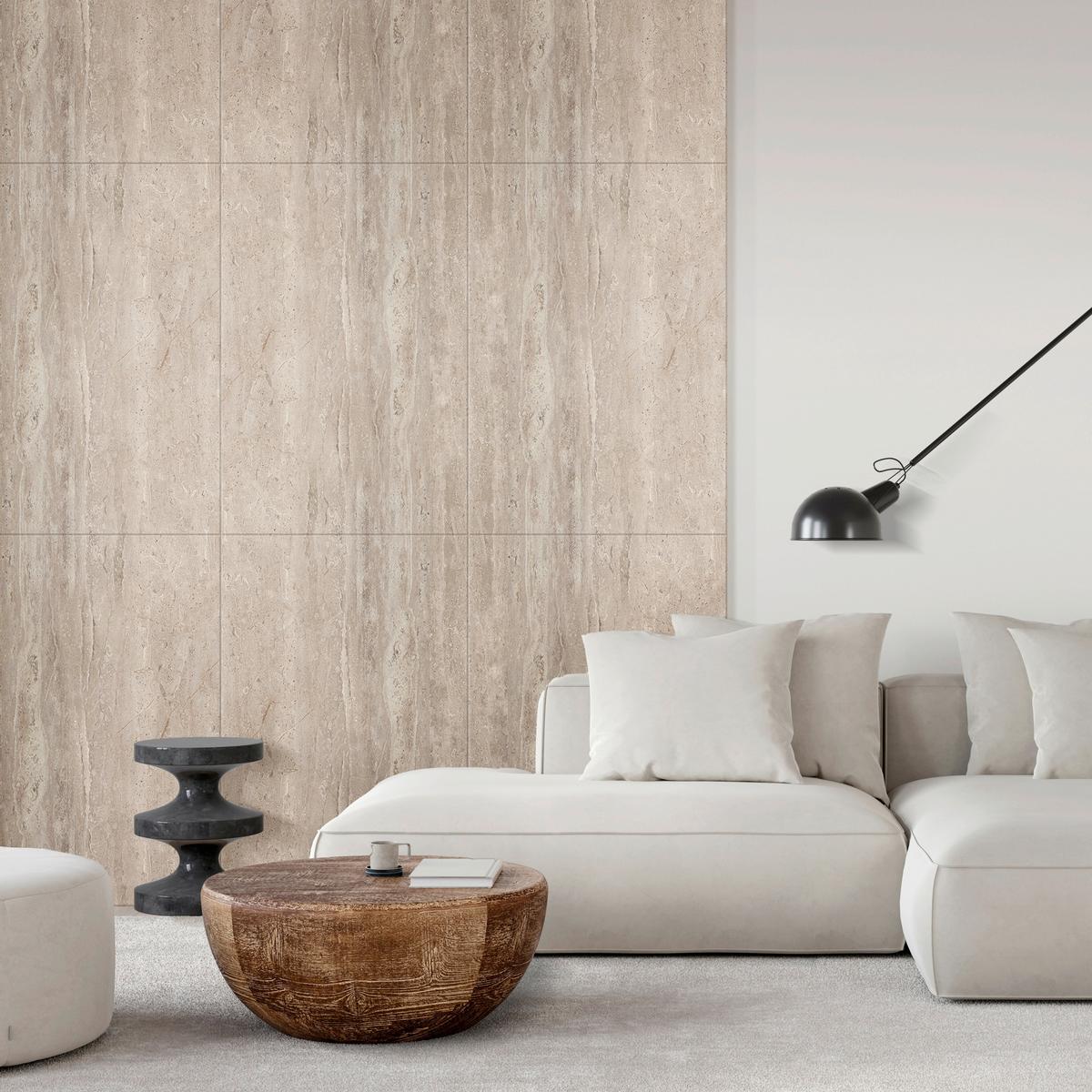 Akustikpaneel Milla Beige ca. 60x90cm - Beige, Textil (60/90cm) - Mömax