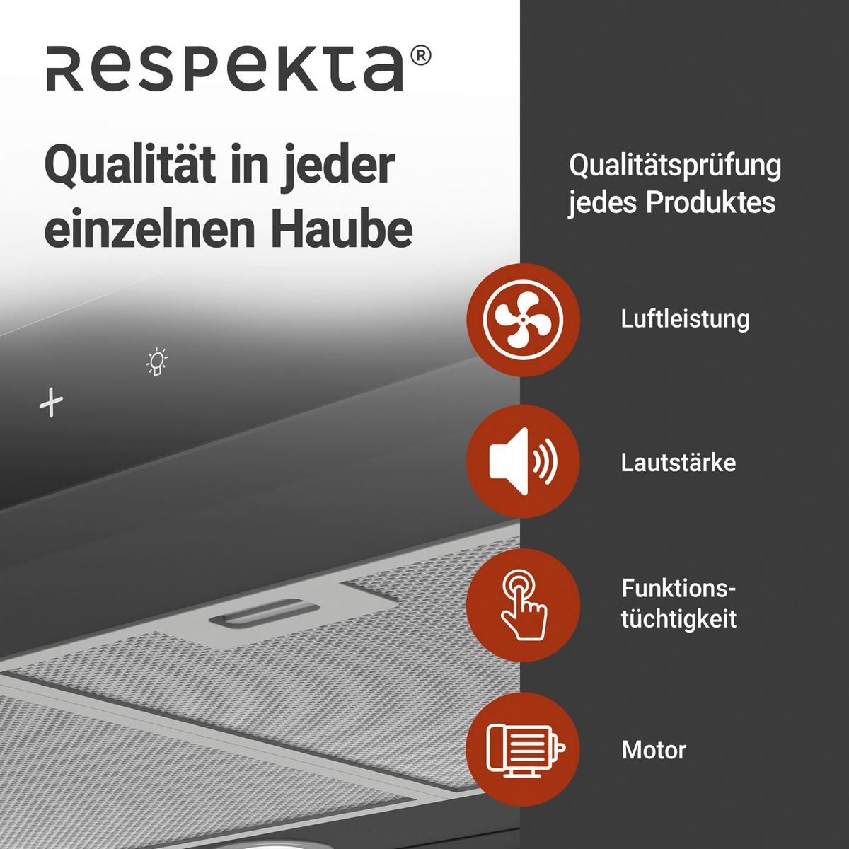 Dunstabzugshaube CH44199GISS Schwarz - Schwarz, Trend, Glas/Metall (89,5/65/60cm) - Respekta