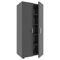 Omara Za Čevlje Ulas, Siva - siva/barve aluminija, Moderno, kovina/umetna masa (49/108/30cm) - MID.YOU