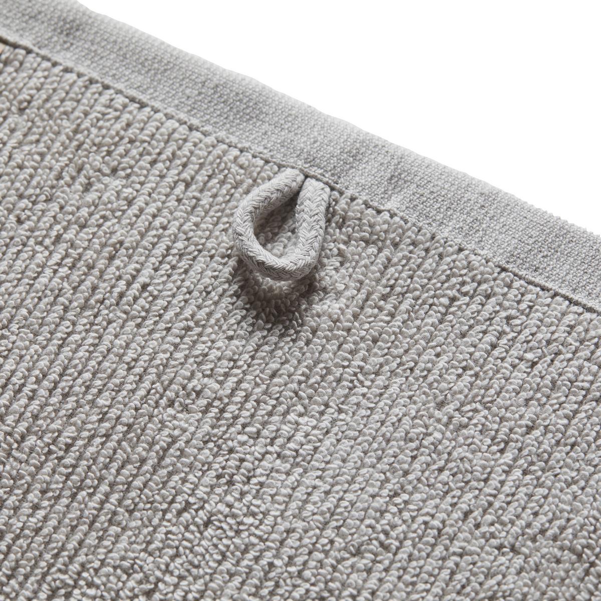 Gästetuch Bio Hanna in Grau ca. 30x50cm - Grau, Natur, Textil (30/50cm) - ecoTree