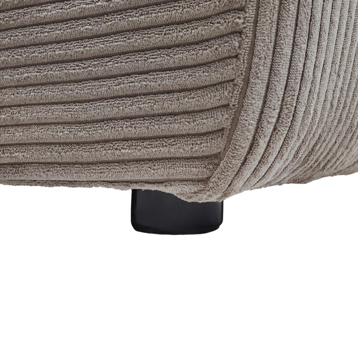 Coltar DAVE -BEST PRICE - gri deschis, Modern, textil (227/146cm) - Best Price