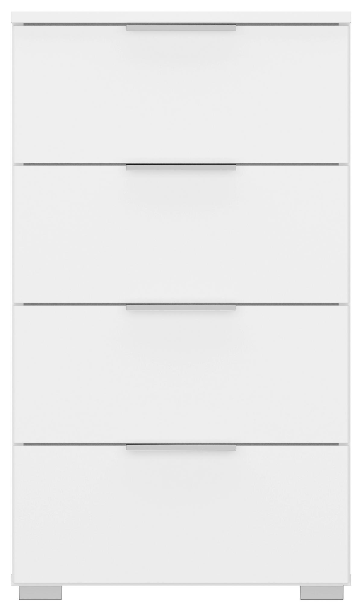 NOPTIERA ALABAMA - alb, Modern, material pe bază de lemn (47/81/42cm) - Modern Living