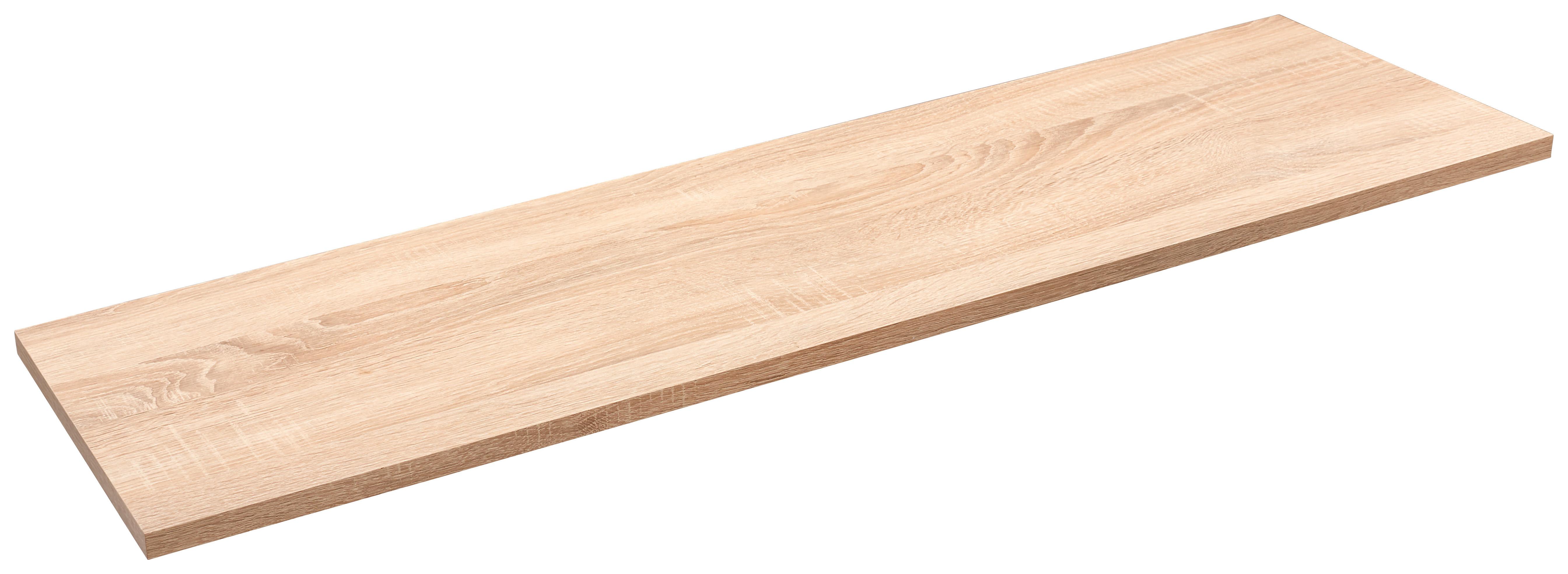 Falipolc Tölgy Szín 120/30 Skate - Sonoma tölgy, Modern, faalapú anyag (120/1,8/30cm)