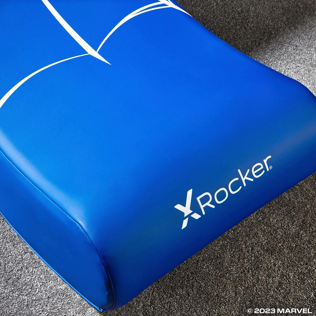Gamingsessel Marvel ca. 40x65,5x85,5cm Blau Spiderman - Blau, MODERN, Leder/Holzwerkstoff (40/65,5/85,5cm) - X Rocker