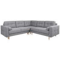 Coltar NORET - gri închis, Konventionell, textil (242/242cm) - Modern Living