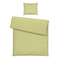 Bettwäscheset Barn Flower - Weiss/Grün, Konventionell, Textil (160/210cm) - Modern Living