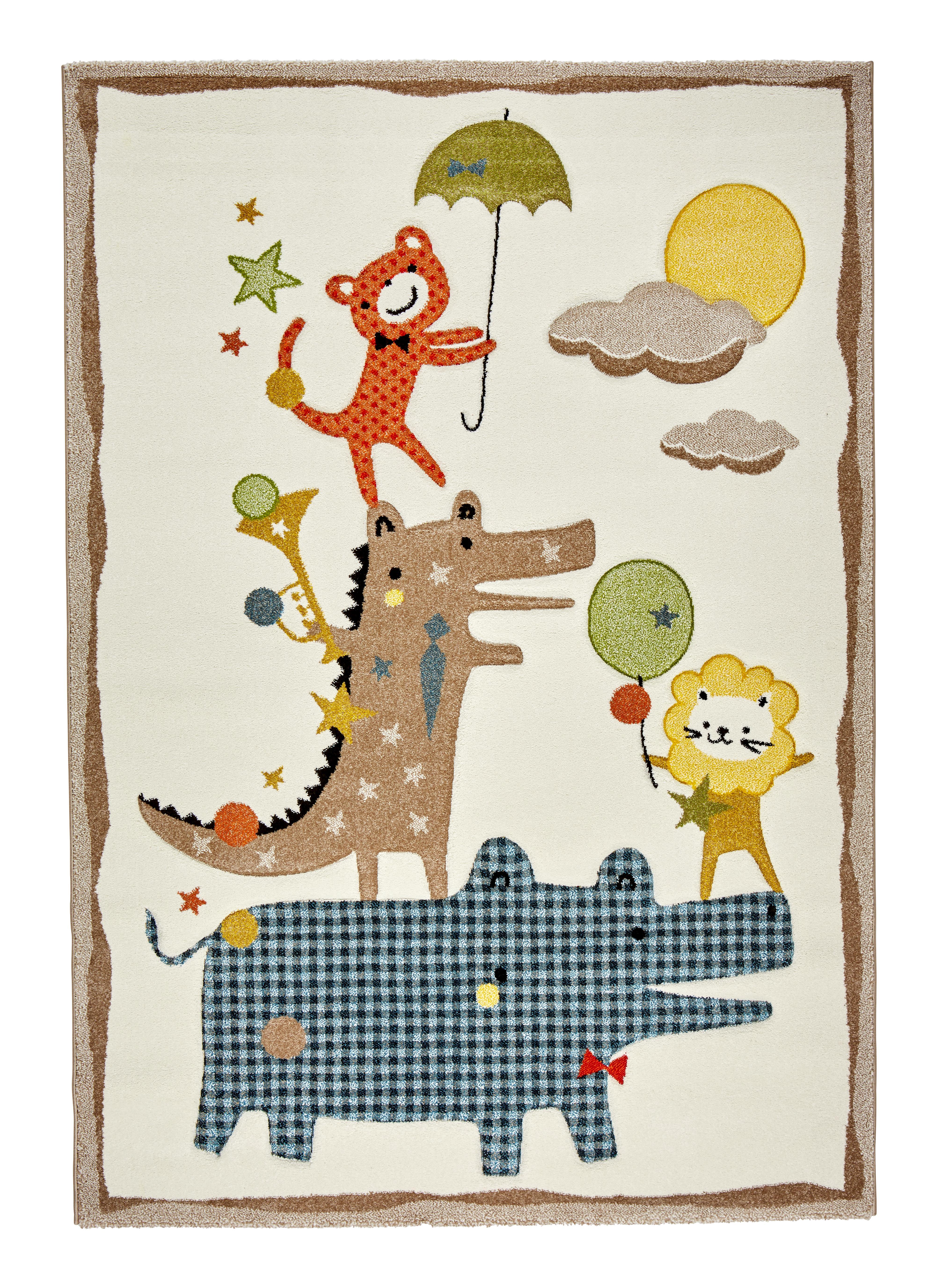 Kinderteppich Max Bunt ca. 120x170cm - Multicolor, Textil (120/170cm) - Mömax modern living