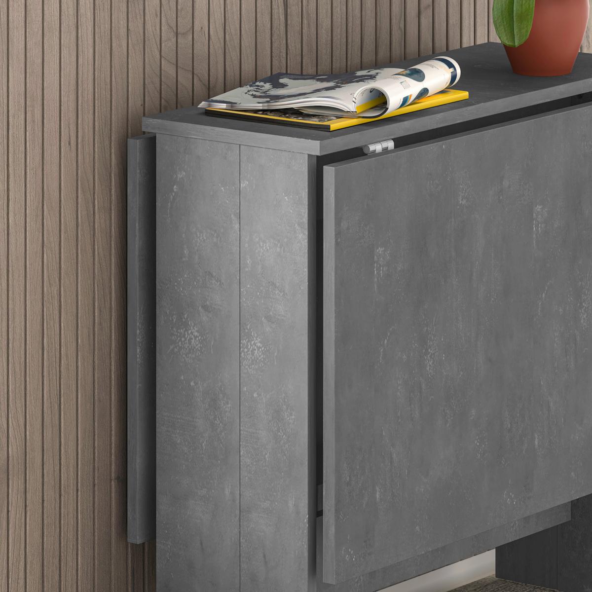 Jedilna Miza Artemio, Siva, 130x76cm - siva, Design, leseni material (130/76/73cm) - Livetastic