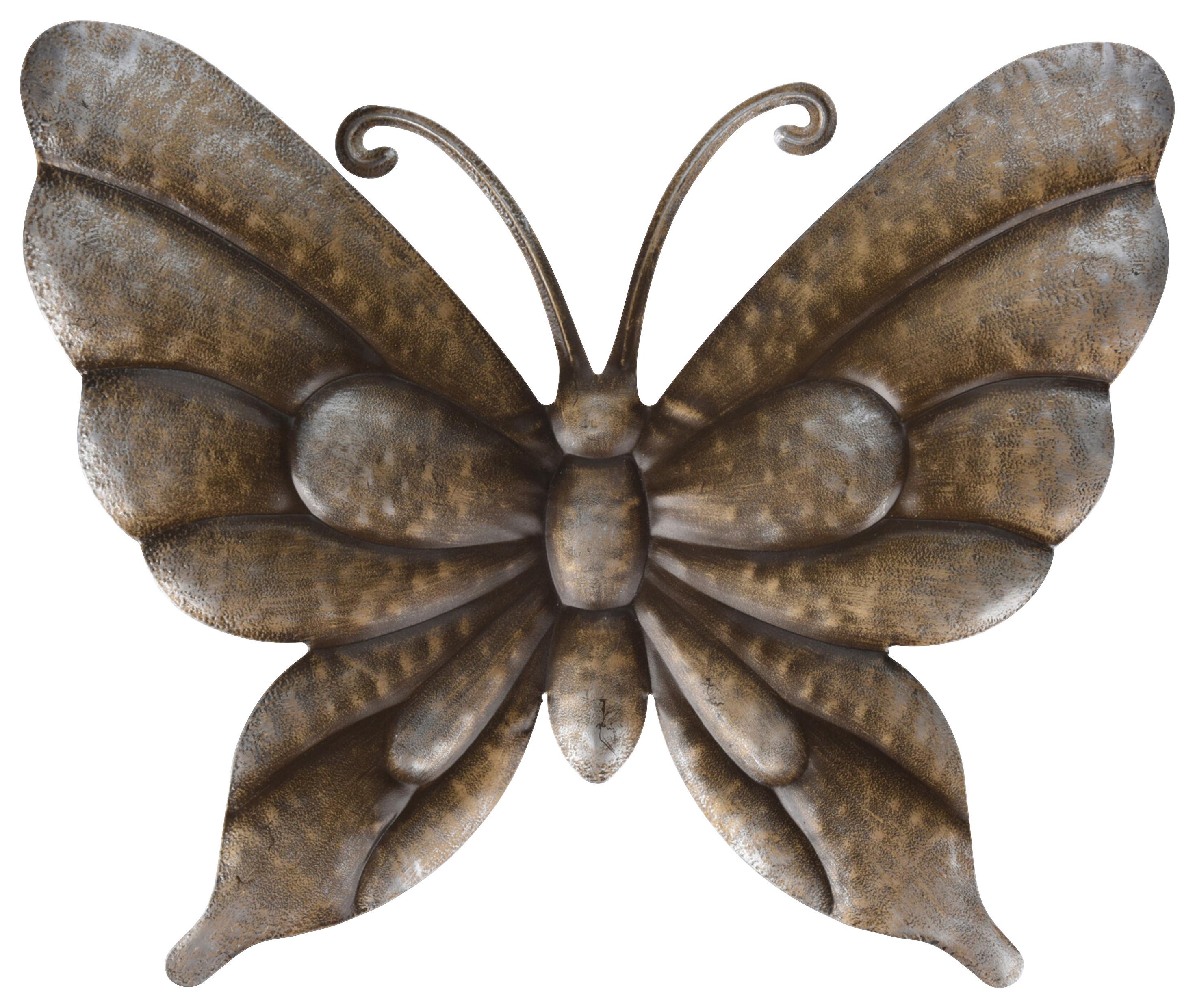 Fali Dekoráció Butterfly - fém (40/32/5cm)