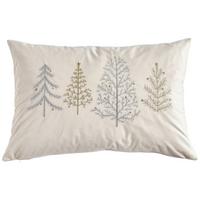 POSZWA NA PODUSZKĘ KYPRESO - biały, Konventionell, tkanina (40/60cm) - X-Mas