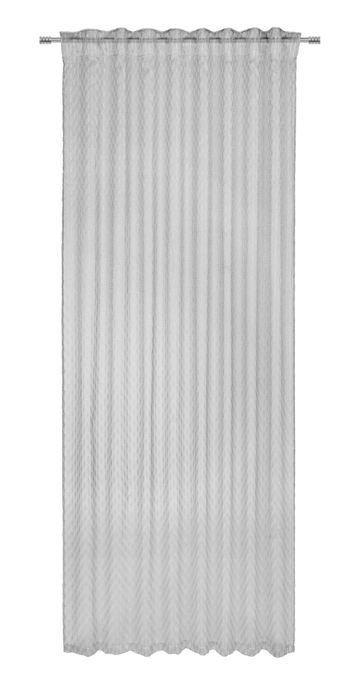 Gotova Zavjesa Holly - srebrne boje, Romantično / ladanjski, tekstil (135/245cm) - Modern Living