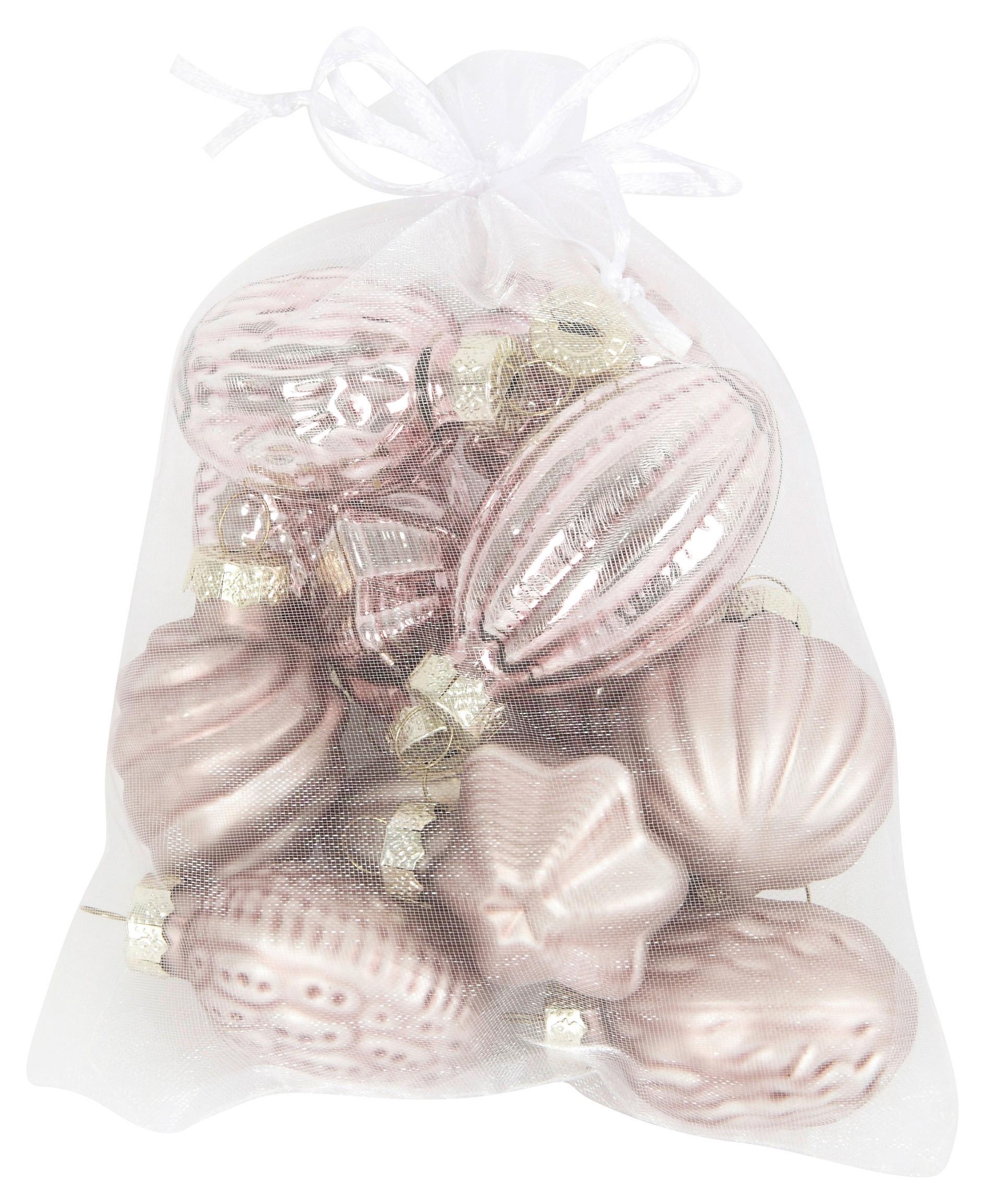 Függődísz Bruno - lila, Üveg/fém - Modern Living