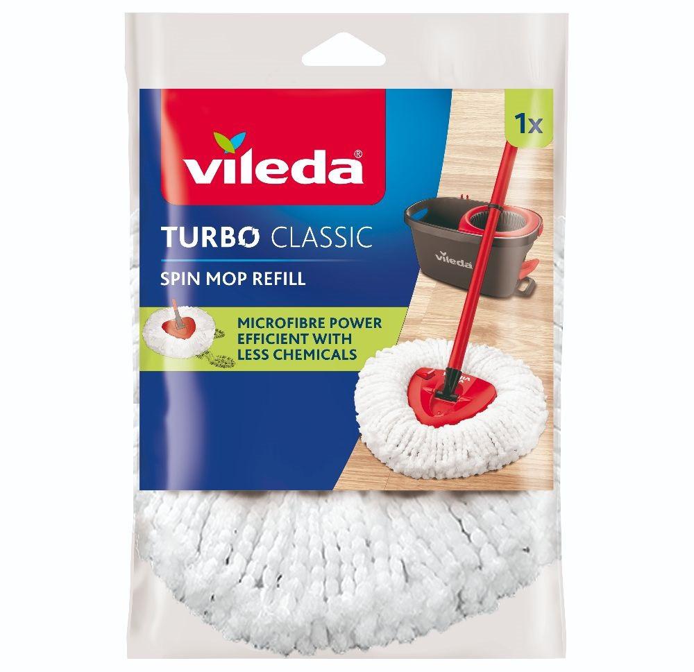 Pótfelmosófej Easy Wring&clean Classic - Konventionell, műanyag/textil - Vileda