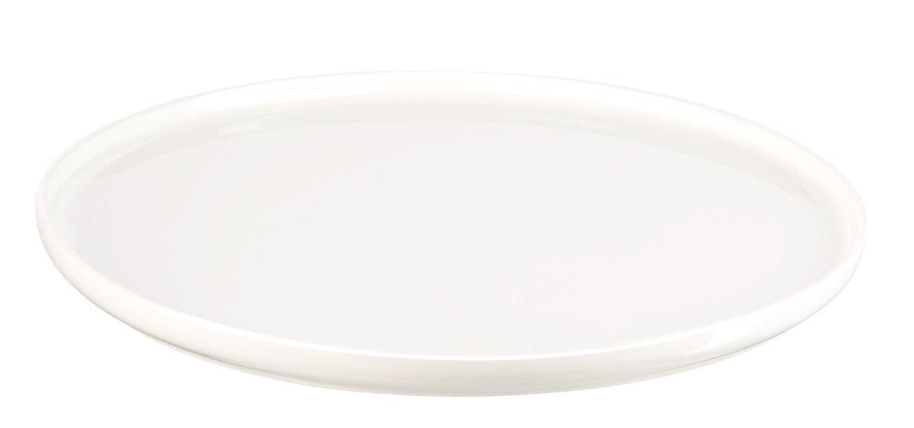 TALERZ DESEROWY 2032013 - biały, Basics, ceramika (21cm) - ASA