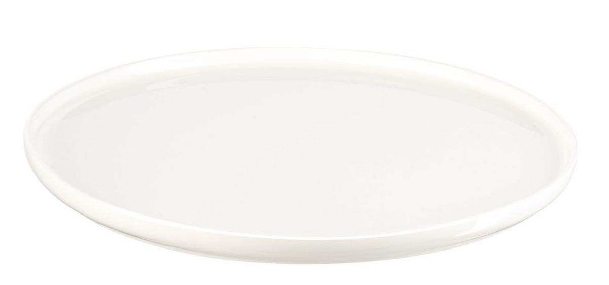 TALERZ DESEROWY 2032013 - biały, Basics, ceramika (21cm) - ASA