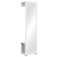 Predsoba Dino, Bela, 2-Delna - bela, Basics, leseni material (50/190/35cm) - P & B