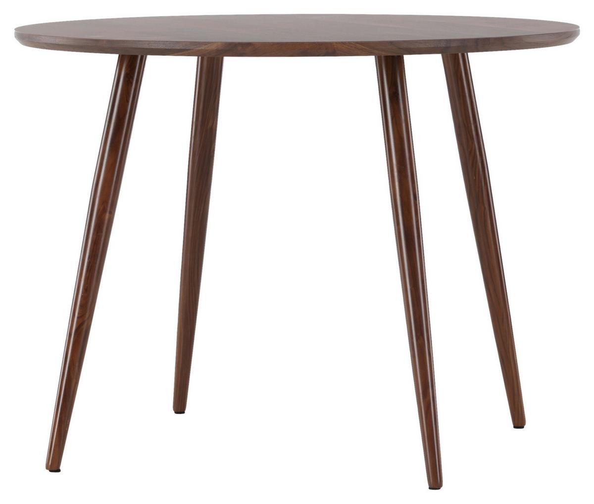 ESSTISCH SANFORD - Dunkelbraun, Design, Holz/Holzwerkstoff (100/100/75cm) - Livetastic