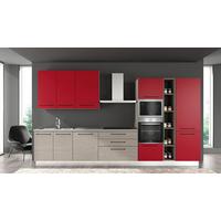 Blok Kuhinja S Aparatima Line 390 - siva/hrast sivi, Konvencionalno, metal/drvo (390/216-240/60cm) - Mömax