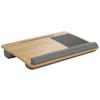 Podloga Za Prenosnik Comfilap, Siva - siva, Basics, tekstil/les (54/9/36cm) - MID.YOU