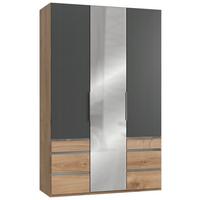Ormar S Klasičnim Vratima Level 36 A - boje grafita/boje hrasta, Moderno, drvni materijal (150/236/58cm) - Modern Living