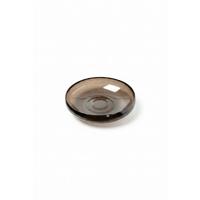 Dekoschale Nuru Bowl Dunkelbraun - Dunkelbraun, Basics, Glas (34,5/9,5cm) - FYNCH-HATTON