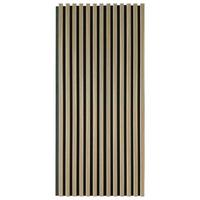 Akustični Panel Graz, 2-Delni Set, Barva Hrasta - hrast artisan, Moderno, umetna masa/leseni material (120/60/0,09cm)