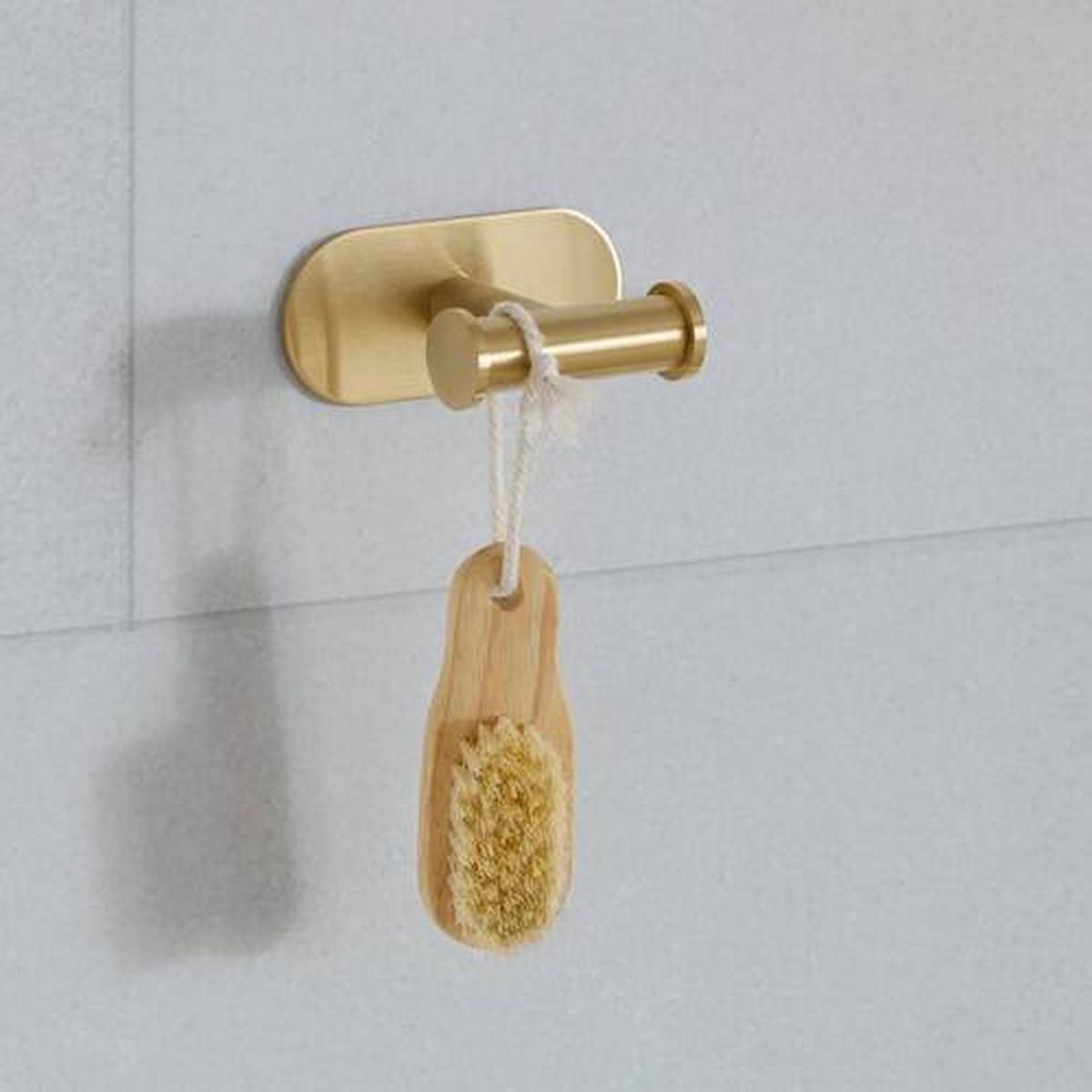Dvostruka Kuka Orea - zlatne boje, Lifestyle, metal (10/4,5/6,5cm) - Wenko