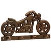 KROKLIST MOTORBIKE -SB- - brun, Romantik / Lanthus, metall (20/11/4cm) - Mömax
