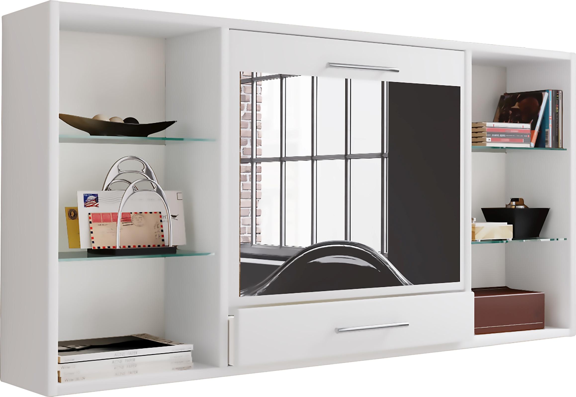 Pisalna Miza Teala, Bela - bela/barve aluminija, Moderno, kovina/leseni material (115/19,7/60cm) - MID.YOU