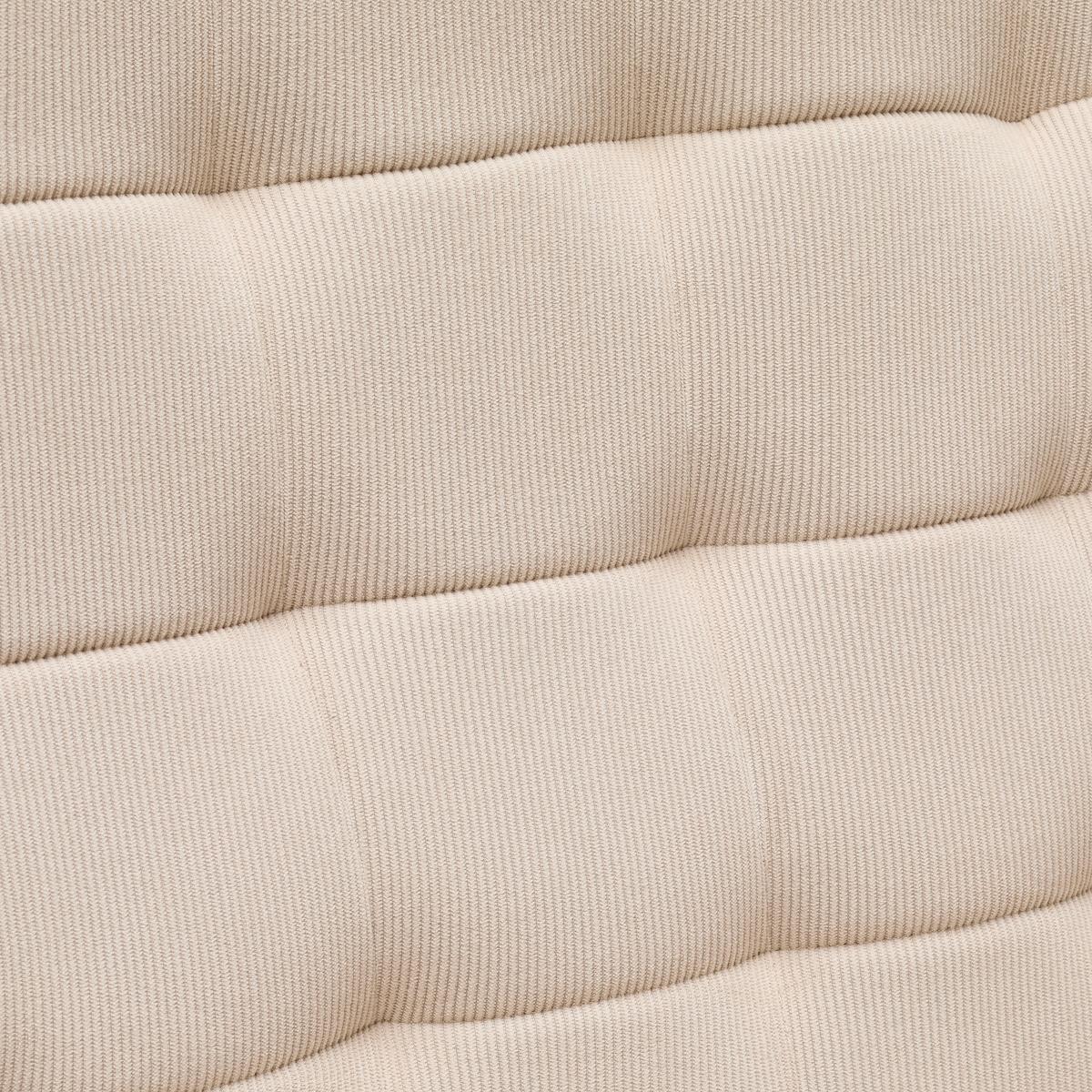 2-Sitzer-Sofa Dallas Creme ca. 128x99x79cm - Creme/Schwarz, MODERN, Holz/Textil (128/99/79cm) - Mömax