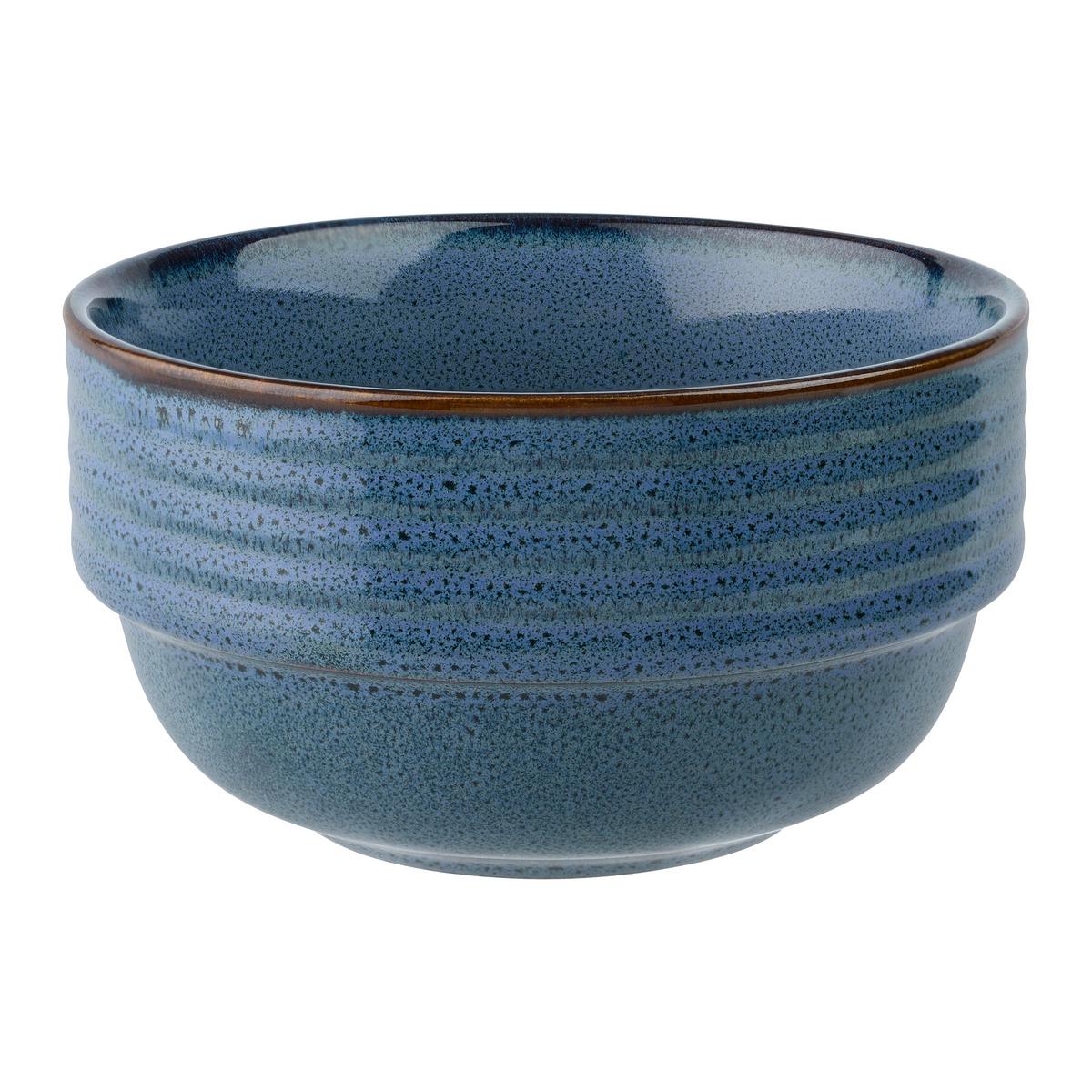Set Posod Moody - svetlo modra/bela, Konvencionalno, keramika (14/8cm) - Mömax