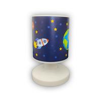 LAMPA STOŁOWA DZIECIĘCA 2013 - KOSMOS - różnokolorowy, Basics, tworzywo sztuczne (13/13/20cm)