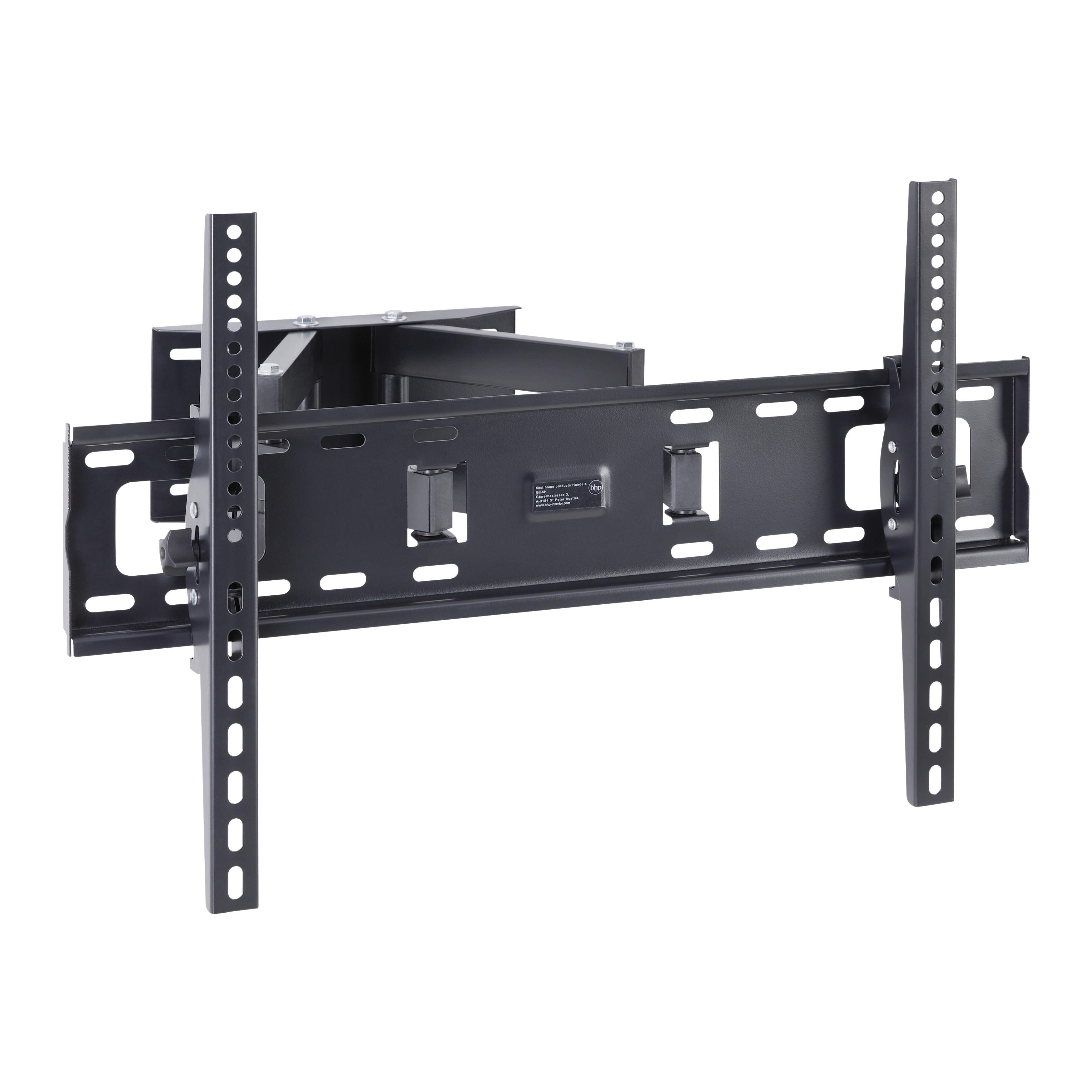TV-Wandhalter in Schwarz - Schwarz, Metall (60/40cm) - Mömax
