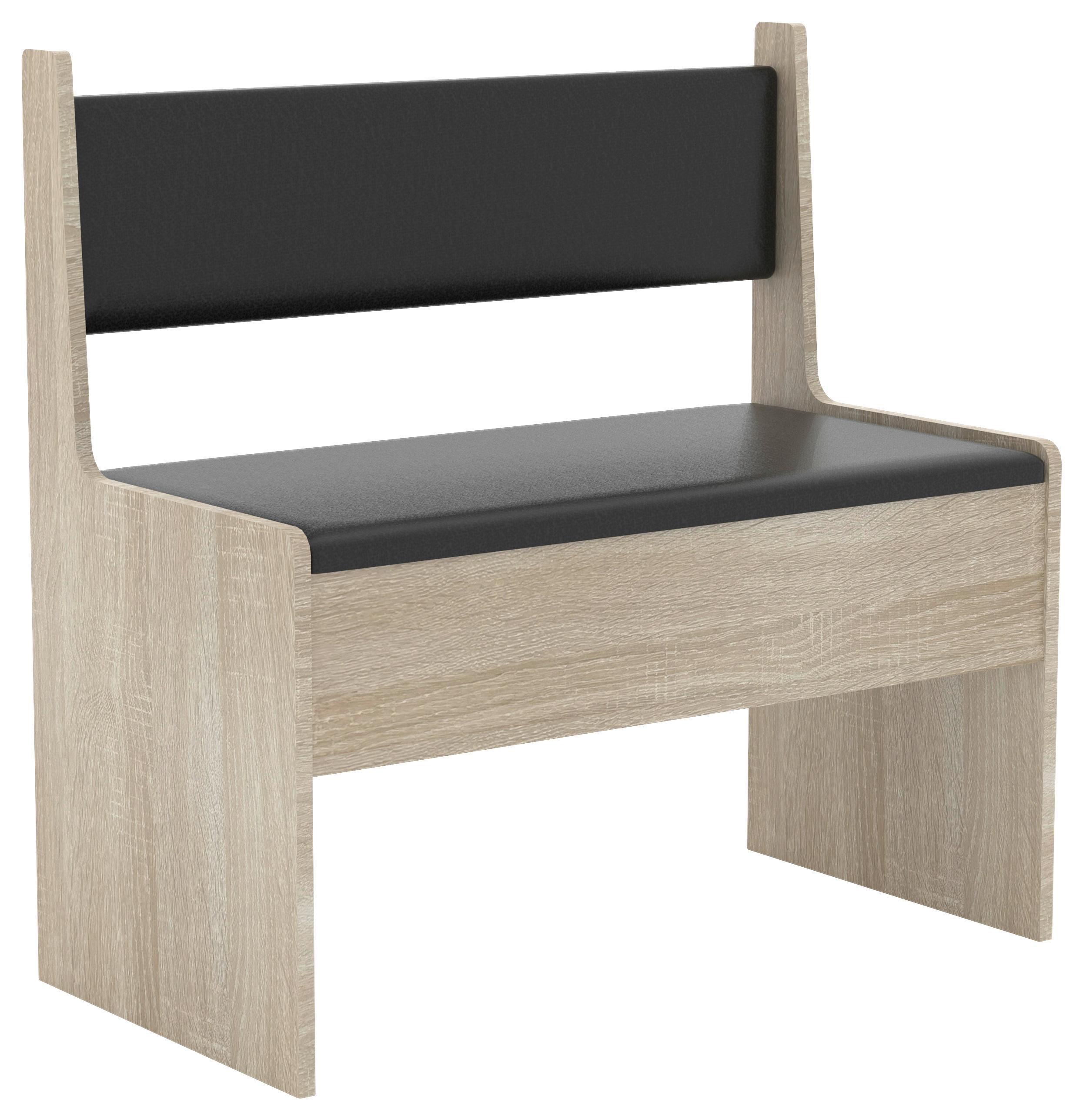 Klop Esal, Hrast - hrast sonoma, Moderno, leseni material (80/80/42cm) - MID.YOU