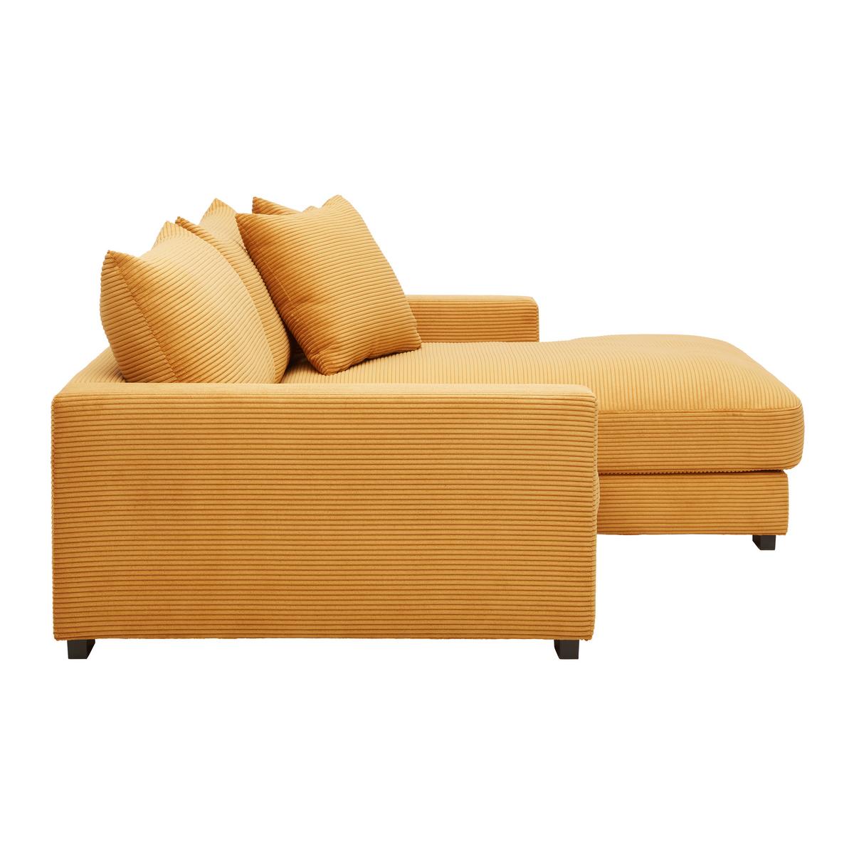 Coltar PEDRO - galben muștar, Modern, textil (265/180cm) - Mömax