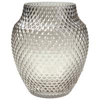 Vase Grau - Grau, Basics, Glas (20/23cm) - Leonardo